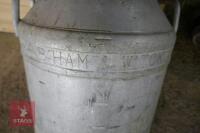 ALUMINIUM MILK CHURN - 6