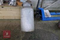 ALUMINIUM MILK CHURN - 7