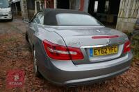 2012 MERCEDES BENZ E250 CONV CAR - 5