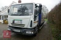 2004 IVECO FLATBED LORRY - 4