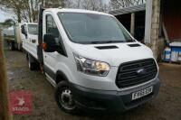 2015 FORD TRANSIT 350 LWB DROPSIDE LORRY - 4