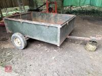 4' X 6' METAL CAR TRAILER