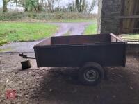 4' X 6' METAL CAR TRAILER - 2