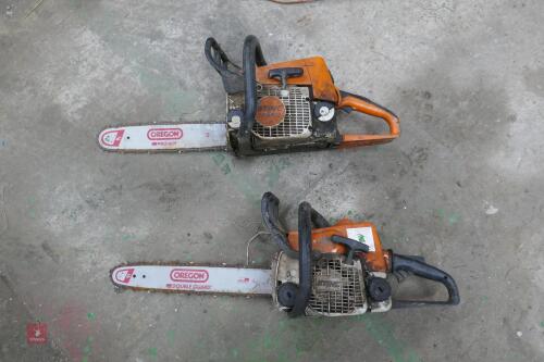 2 STIHL CHAINSAWS (S/R)