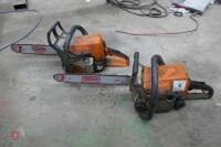 2 STIHL CHAINSAWS (S/R) - 4