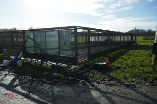 METAL VERANDA AND NIGHT SHELTER PENS