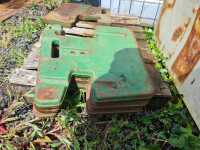 3 X 50KG JOHN DEERE WAFER FRONT WEIGHT