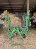 2005 KRONE 4 ROTOR TEDDER