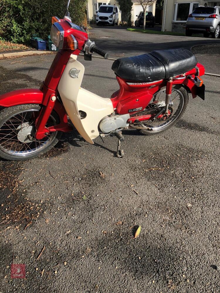 1985 HONDA C90 ECONOMY MOPED