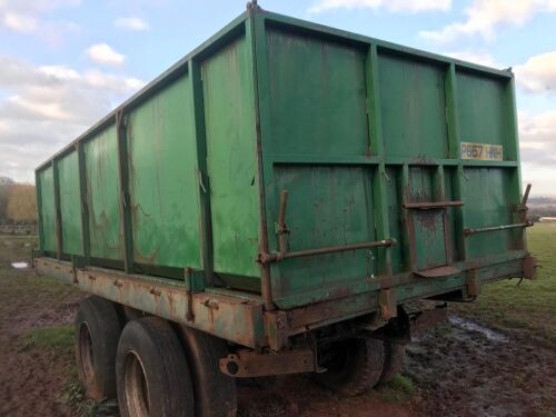 APPROX 14T LORRY CONVERTED GRAIN TRAILER