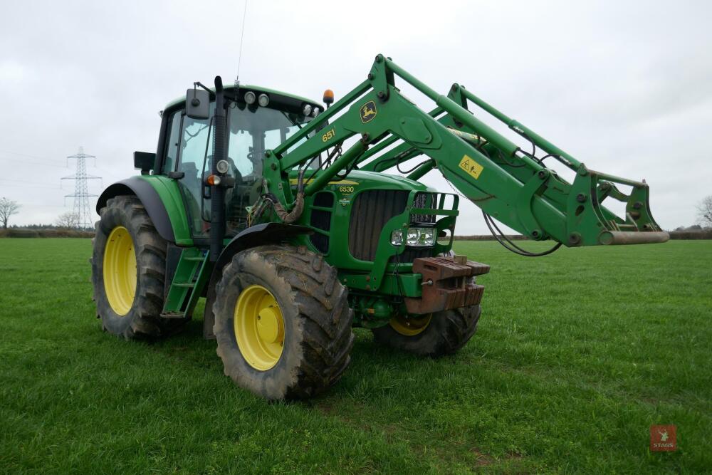 2009 JOHN DEERE 6530 PREMIUM 4WD TRACTOR