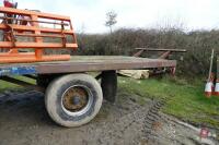 21' FLATBED SINGLE AXLE TRAILER - 11