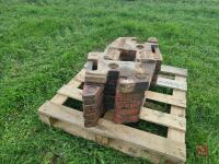 9 FIAT 40KG FRONT TRACTOR WEIGHTS - 3