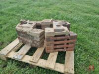 9 FIAT 40KG FRONT TRACTOR WEIGHTS - 5