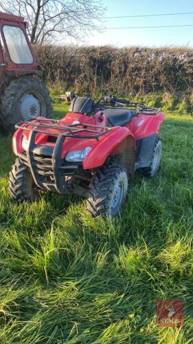 2010 HONDA FOURTRAX 420CC