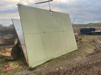 11' 9" X 8' 6" SHEETED DOOR - 4