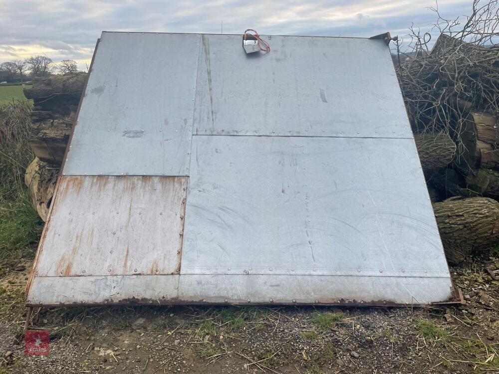 9' 5" X 8' 8" SHEETED DOOR