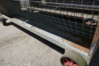 2 X 8' GALVANISED HAY RACKS - 10