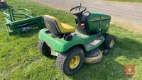 JOHN DEERE LT166 RIDE ON MOWER - 7