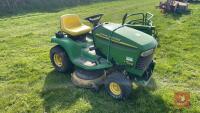 JOHN DEERE LT166 RIDE ON MOWER - 9