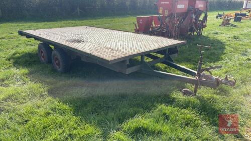 12' X 6' FLAT BED TRAILER