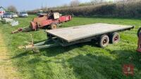 12' X 6' FLAT BED TRAILER - 5