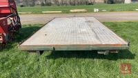 12' X 6' FLAT BED TRAILER - 7