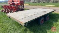 12' X 6' FLAT BED TRAILER - 8