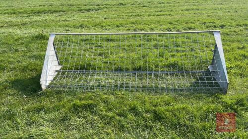 8' GALVANISED HOOK ON HAY RACK