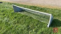 8' GALVANISED HOOK ON HAY RACK - 4