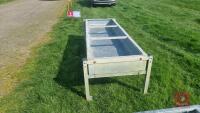 8' GALVANISED FREE STANDING CATTLE TROUG - 3