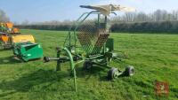 2004 KRONE SWADRO 395 SINGLE ROTO RAKE - 2