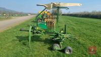 2004 KRONE SWADRO 395 SINGLE ROTO RAKE - 3