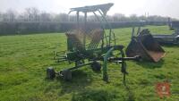 2004 KRONE SWADRO 395 SINGLE ROTO RAKE - 8