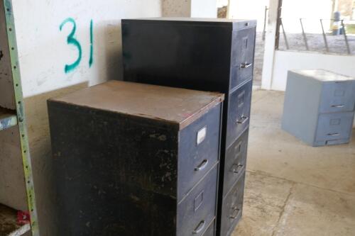 2 FILING CABINETS