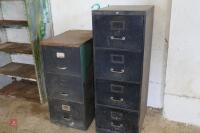 2 FILING CABINETS - 2