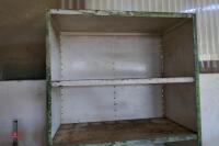 2 WORKSHOP SHELVING UNITS - 5