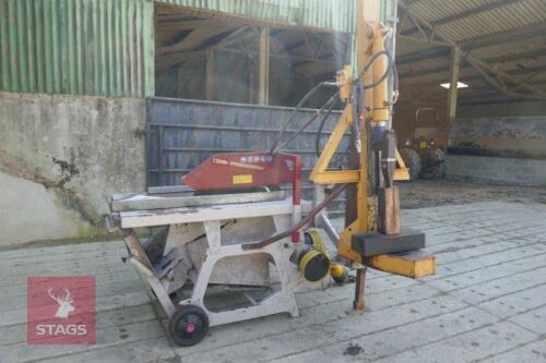 CIRCULAR TABLE SAW & LOG SPLITTER