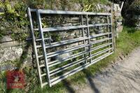 2 7' GALVANISED GATES - 2