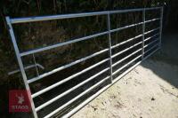 IAE 12' GALVANISED GATE - 3