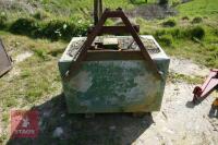 'A' FRAME CONCRETE TRACTOR WEIGHT BLOCK - 2