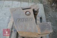 9 40KG FRONT FIAT TRACTOR WEIGHTS - 2