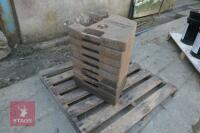 9 40KG FRONT FIAT TRACTOR WEIGHTS - 5