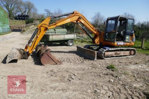 HANIX (KUBOTA) H75B 7.5T EXCAVATOR