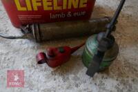 GREASE GUN, OIL CANS & GREASE CARTRIDGES - 2