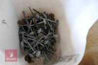 ROOFING NAILS, ROLL PINS, SPLIT PINS ETC - 4