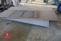 9 SHEETS OF PLYBOARD & OTHER BOARDS - 2