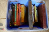 BOX OF MAINLY CAR BOOKS/MAUNUALS ETC - 4