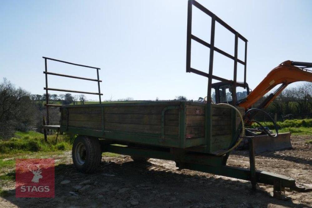 PEAK 10' SINGLE AXLE TIPPING TRAILER