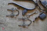 QTY ANTIQUE HORSE EQUIPMENT - 6